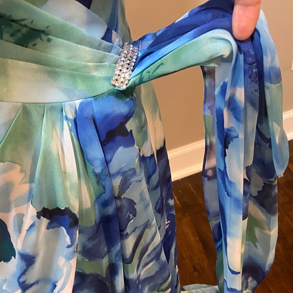 3 for $75! Fleur Chiffon Long Dress size 12 - Picture 4 of 7